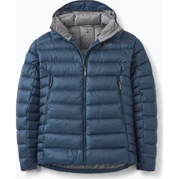 Pánská péřová bunda Rab Electron Pro Hoody Tempest Blue