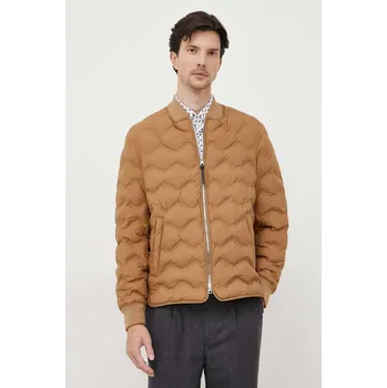 Bunda Michael Kors pánská, hnědá barva, přechodná CF3200N9ZU 88X, vel. XL