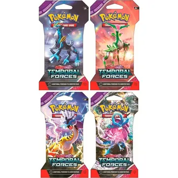 Karetní hra Pokémon TCG: Scarlet & Violet - Temporal Forces Booster Pack v Obalu