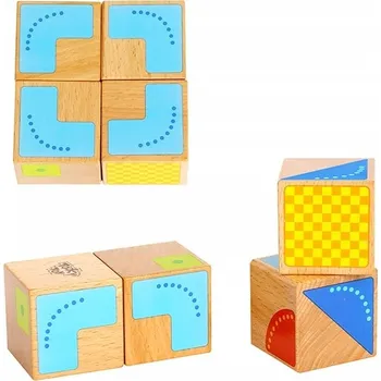 ostatní stavebnice Dřevěné Senzorické Stavebnice -