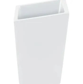 Držák na kartáček Spirella kelímek na zubní kartáčky YOSHI, matně bílý, polyresin