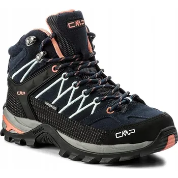 Dámská treková obuv Dámské trekové boty CMP RIGEL MID - velikost 42, Tmavě modrá, TREKING