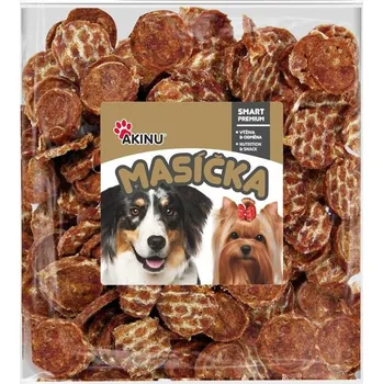 Pamlsek pro psa Akinu Masíčka kachní chipsy 300g