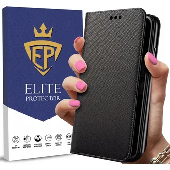 Pouzdro na mobilní telefon Pouzdro s klopou Elite Protector pro Samsung Galaxy A25 5G černé