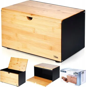 chlebník Jednodílný chlebník Vilde béžový, černý kov