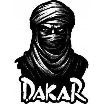 Samolepicí dekorace na vozidlo NÁLEPKA na auto | Rallye Paříž-Dakar BEDUIN Závod MOTORSPORT 10x14