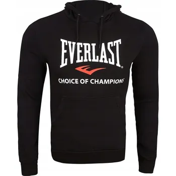 Pánská mikina Pánská Sportovní mikina s kapucí Everlast , černá, velikost M