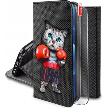 Pouzdro na mobilní telefon Flipové pouzdro KrainaGSM pro Xiaomi, Redmi 15C 5G černé