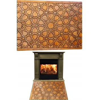 Obraz SKLO POD KAMNA TVRZENÉ SKLO PODLOŽKA ROZMĚR 65x60cm GRAFIKA MOZAIKA