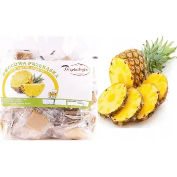 Sušené ovoce FIT OVOCNÁ SVAČINKA ANANAS !PŘÍRODNÍ! 500G Bez Cukru a Konzervantů