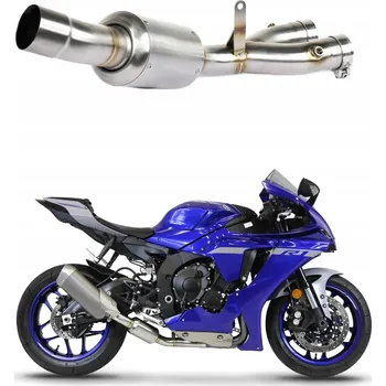 Výfuk pro motocykl YZF R1 1000 RN49 2017 - 2019 Závodní Svod Výfuku Středový Díl Výfuku EX DOMINATOR