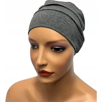 Podprsenka Eva Design turban viskóza šedý, univerzální velikost