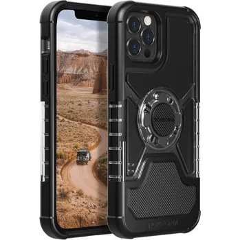 Pouzdro na mobilní telefon Zadní Kryt RokForm pro Apple iPhone 12 Pro Max Crystal Carbon bezbarvý