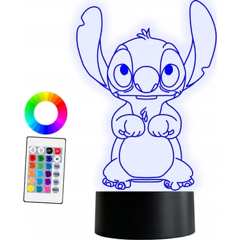 IP kamera Noční lampa Diamond3DLamp vícebarevná