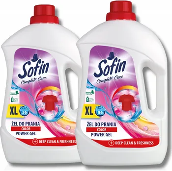 Prací gel Tekutý prací prostředek na barevné prádlo Sofin 5,04 l