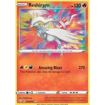 Karetní hra Pokémon SHF 017/072 Reshiram - Shining Fates