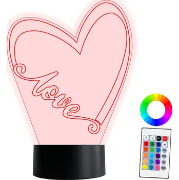 IP kamera Noční lampa Diamond3DLamp vícebarevná