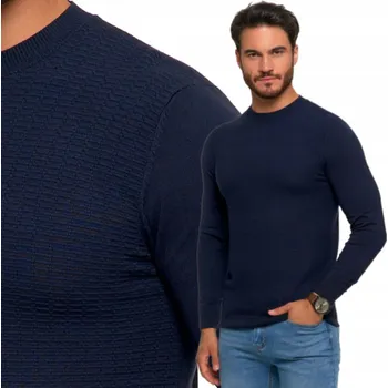 Podprsenka Moraj svetr OMS3800-002 modrý kulatý výstřih, velikost S