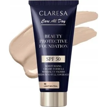 Make-up Claresa Care All Day Beauty podkladová báze na obličej SPF 50 1N Light Neutral 30 ml