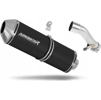 Výfuk pro motocykl NC 700 / 750 S 2012 - 2020 výfuk tlumič OVR BLACK DOMINATOR