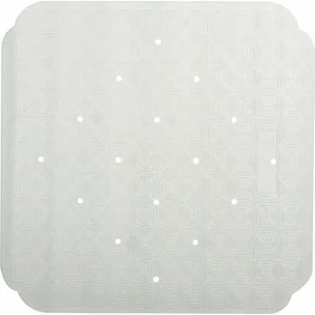Protiskluzová podložka Spirella protiskluzová podložka do sprchy RUBY, bílá, přírodní kaučuk