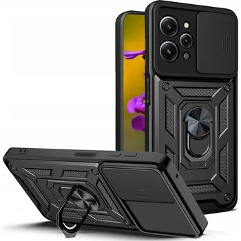 Pouzdro na mobilní telefon Zadní Kryt RCBR pro Xiaomi Redmi 12 4G MIL PANCERNE CASE černý