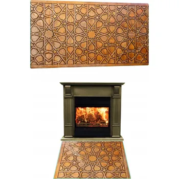 Obraz SKLO POD KAMNA TVRZENÉ SKLO PODLOŽKA ROZMĚR 70x52cm GRAFIKA MOZAIKA