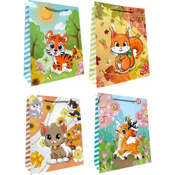 Obraz OZDOBNÁ DÁRKOVÁ TAŠKA 18x23x10cm - JELEN (JP3211C)