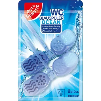WC čistič G&G závěska do WC se svěží vůní oceánu 2 x 48 g