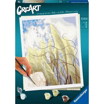 Malování Podle Čísel CreArt 36114 Tráva ve větru Ravensburger