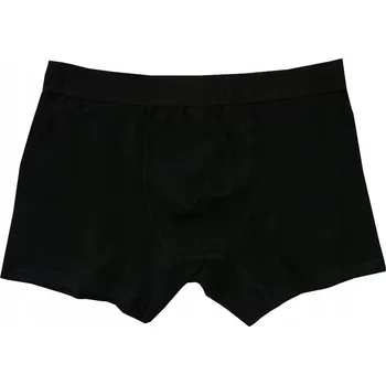 Pánské spodní prádlo PÁNSKÉ BOXERKY pro mládež PREMIUM BAVLNA černé NOVITI L V018B