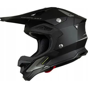 Helma na motorku Motocyklová přilba Cross Enduro UFO Diamond černá XL