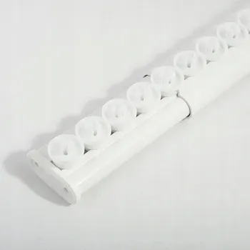 Tyč na sprchový závěs Rozpěrná sprchová tyč Spirella 75-125 x 40 mm bílá