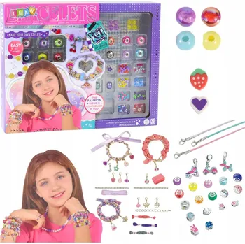 kreativní sada Kreativní sada na výrobu náramků DIY Korálky Přívěsky