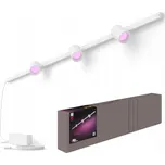 Sada lištového osvětlení 1,5 m + 3x LED reflektor Perifo CCT RGB Philips HUE