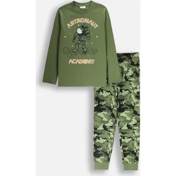 Chlapecké pyžamo Coccodrillo pyžamo zelené, velikost 104