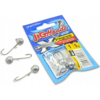 Rybářský háček Jigová hlavička KAMATSU GŁÓWKA X-PRESS 1 5 g