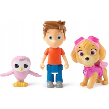 Figurka Tlapková patrola Skye a Alex Porter – sada figurek s figurkou sovy Lil Hootie, pro děti