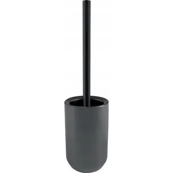 WC štětka Spirella WC kartáč Jaro, kamenina, 11 x 41,5 cm - Šedá Černá, Bambus, Šedá