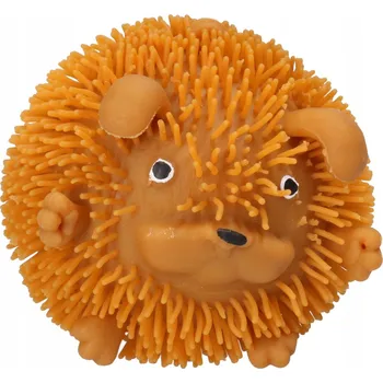 Hračka pro nejmenší Mačkací Hračka antistresový ZVÍŘATA se světlem 7142