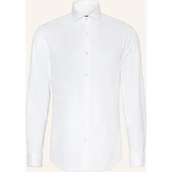 Pánská košile Boss Pánská Košile Hank Slim Fit S Ohrnovací Manžetou, bílá, 37