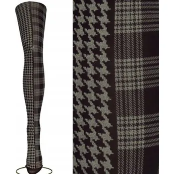 Dámské punčochy Vzorované Punčocháče Calzamia 60 DEN, vícebarevné (barevný mix), velikost S/M