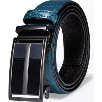 Opasek Pánský kožený pásek L434 115 cm 5