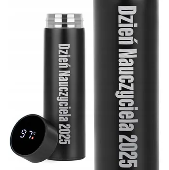 Termoska Termoska Smart LED Černá Termická | Dárek Ke Dni Učitelů | 2025