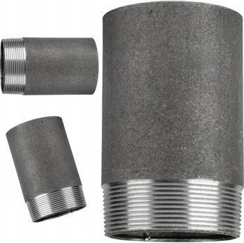 Vrták NÁTRUBEK TRUBKA OCELOVÁ ČERNÁ 1" ZÁVIT Ø 1/2'' PALCE DN15 DÉLKA 60mm