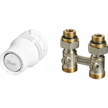 Hlavice pro radiátor TERMOSTATICKÁ SADA DANFOSS REDIA M30X1,5, 2-DÍLNÁ, PŘÍMÁ