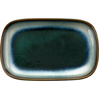 Obdélníková mísa 19 cm Ombres Turquoise