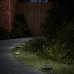 VidaXL Solární zemní lampy s hroty, 12 ks, teplá bílá