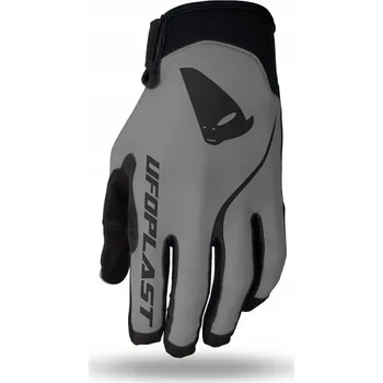 Moto rukavice UFO RUKAVICE SKYLINE CROSS ŠEDO-ČERNÉ VELIKOST XXL - KOLEKCE 2025 (