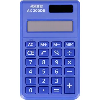 Kalkulačka Kancelářská kalkulačka Axel vědecká kalkulačka ve fialové barvě do školy